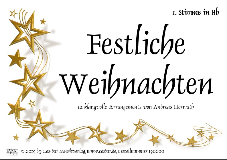 Partitur Festliche Weihnachten