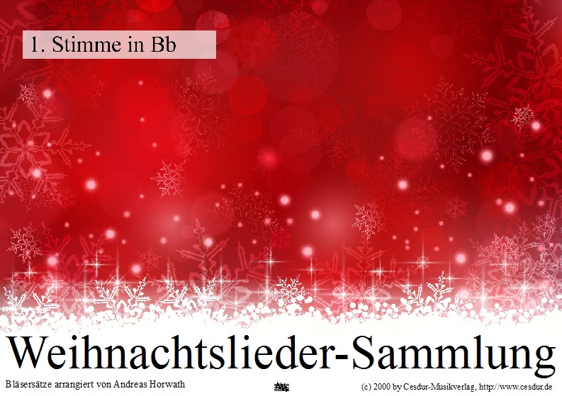 Partitur Festliche Weihnachten